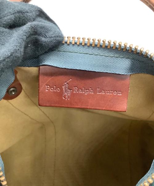 POLO RALPH LAUREN（ポロ・ラルフローレン）POLO RALPH LAUREN (ポロ・ラルフローレン) ボストンバッグ グリーンの古着・服飾アイテム