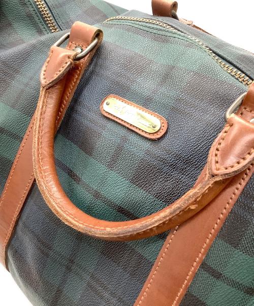 POLO RALPH LAUREN（ポロ・ラルフローレン）POLO RALPH LAUREN (ポロ・ラルフローレン) ボストンバッグ グリーンの古着・服飾アイテム