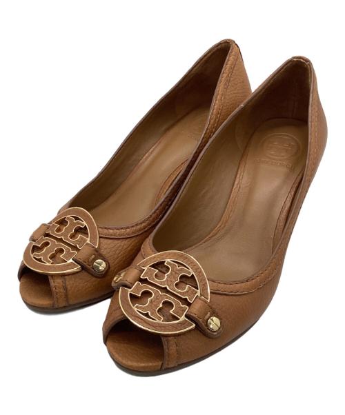 TORY BURCH（トリーバーチ）TORY BURCH (トリーバーチ) ヒールパンプス ブラウン サイズ:不明の古着・服飾アイテム