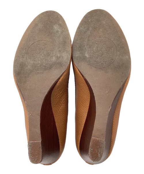 TORY BURCH（トリーバーチ）TORY BURCH (トリーバーチ) ヒールパンプス ブラウン サイズ:不明の古着・服飾アイテム