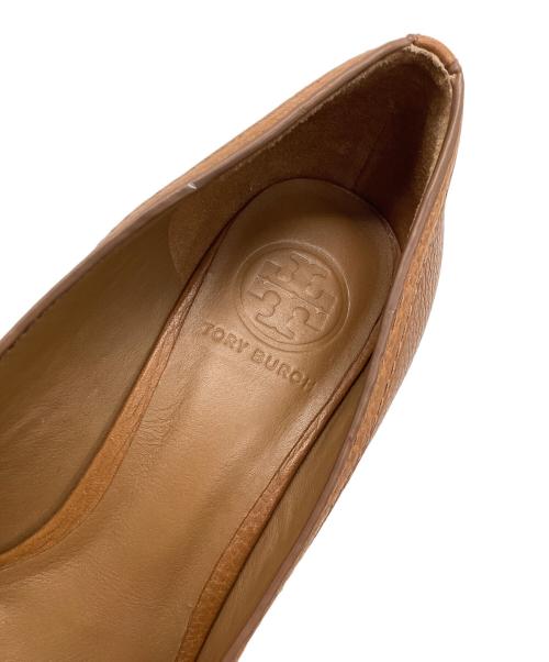 TORY BURCH（トリーバーチ）TORY BURCH (トリーバーチ) ヒールパンプス ブラウン サイズ:不明の古着・服飾アイテム