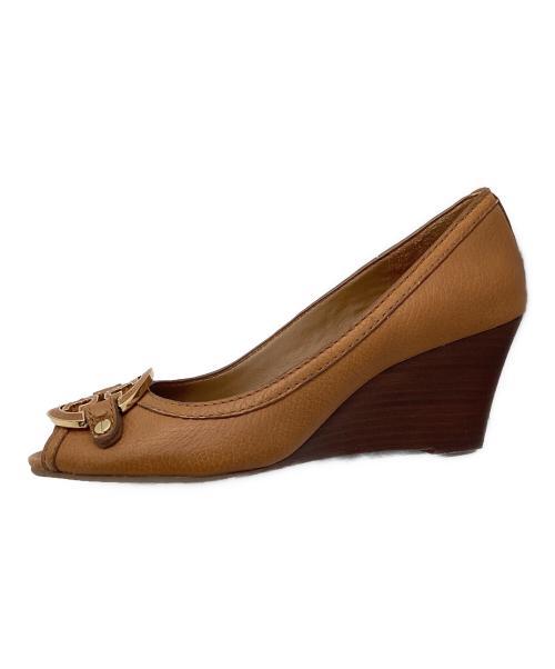 TORY BURCH（トリーバーチ）TORY BURCH (トリーバーチ) ヒールパンプス ブラウン サイズ:不明の古着・服飾アイテム
