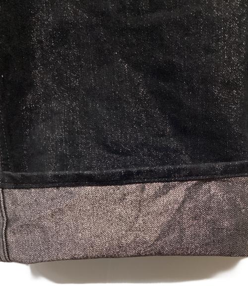 moussy（マウジー）moussy (マウジー) デニムパンツ ブラック サイズ:2の古着・服飾アイテム