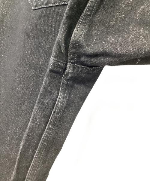 moussy（マウジー）moussy (マウジー) デニムパンツ ブラック サイズ:2の古着・服飾アイテム
