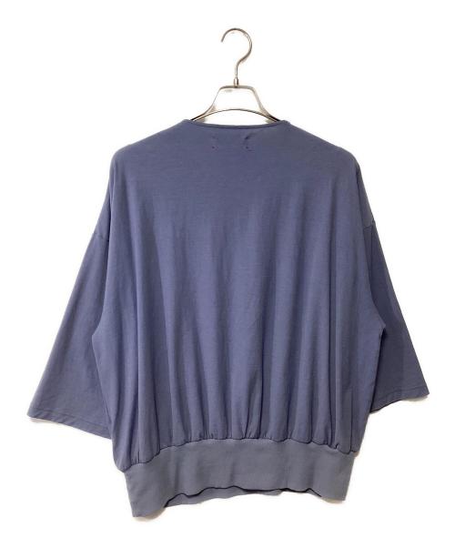 barbell object（バーベルオブジェクト）barbell object (バーベルオブジェクト) 長袖カットソー ブルー サイズ:freeの古着・服飾アイテム