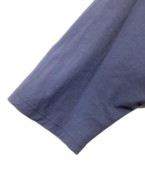 barbell object（バーベルオブジェクト）barbell object (バーベルオブジェクト) 長袖カットソー ブルー サイズ:freeの古着・服飾アイテム