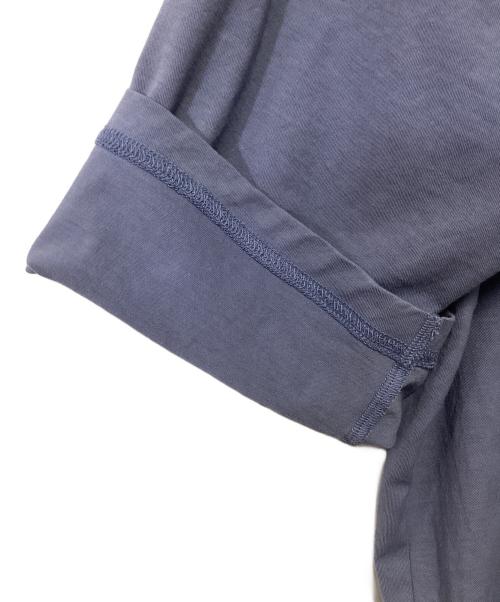 barbell object（バーベルオブジェクト）barbell object (バーベルオブジェクト) 長袖カットソー ブルー サイズ:freeの古着・服飾アイテム