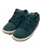 NIKEナイキ）の古着「NIKE SB DUNK LOW PRO DEEP FIR/BLACK-FIR-SAIL」｜グリーン