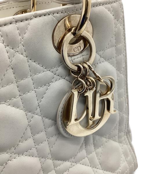 Christian Dior（クリスチャン ディオール）Christian Dior (クリスチャン ディオール) 2WAYバッグ ホワイトの古着・服飾アイテム