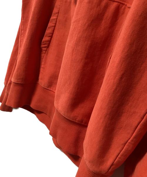 stussy（ステューシー）stussy (ステューシー) プルオーバーパーカー オレンジ サイズ:Mの古着・服飾アイテム