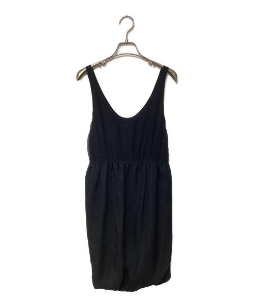 3.1 phillip lim（スリーワンフィリップリム）3.1 phillip lim (スリーワンフィリップリム) ノースリーブ・キャミソールワンピース ブラックの古着・服飾アイテム