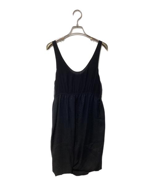 3.1 phillip lim（スリーワンフィリップリム）3.1 phillip lim (スリーワンフィリップリム) ノースリーブ・キャミソールワンピース ブラックの古着・服飾アイテム