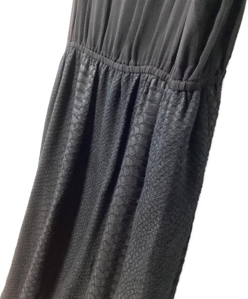 3.1 phillip lim（スリーワンフィリップリム）3.1 phillip lim (スリーワンフィリップリム) ノースリーブ・キャミソールワンピース ブラックの古着・服飾アイテム
