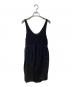 3.1 phillip lim (スリーワンフィリップリム) ノースリーブ・キャミソールワンピース ブラック：6000円
