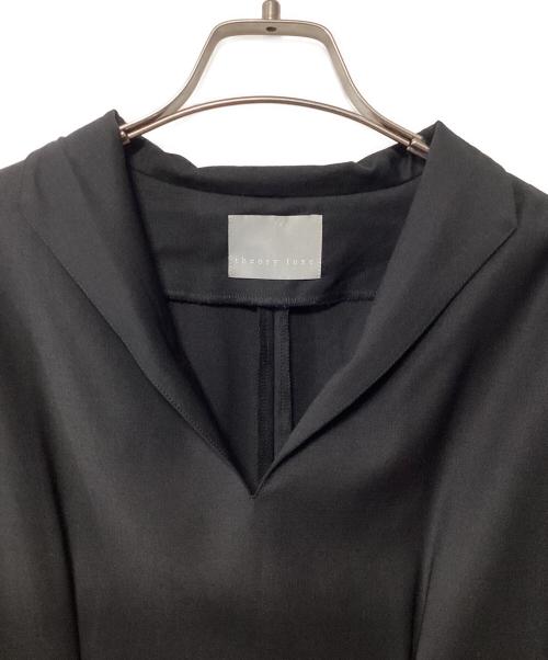 theory luxe（セオリーリュクス）theory luxe (セオリーリュクス) 長袖ワンピース ブラック サイズ:38の古着・服飾アイテム