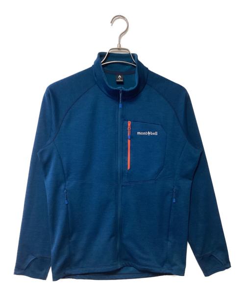 mont-bell（モンベル）mont-bell (モンベル) ジップパーカー ブルー サイズ:Mの古着・服飾アイテム