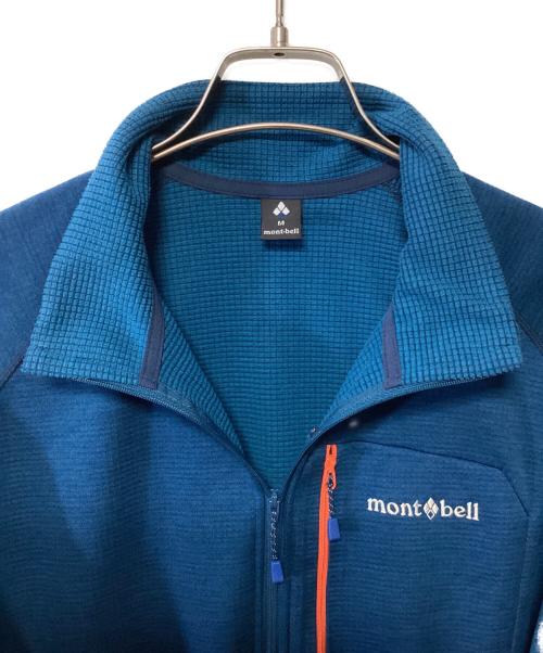 mont-bell（モンベル）mont-bell (モンベル) ジップパーカー ブルー サイズ:Mの古着・服飾アイテム