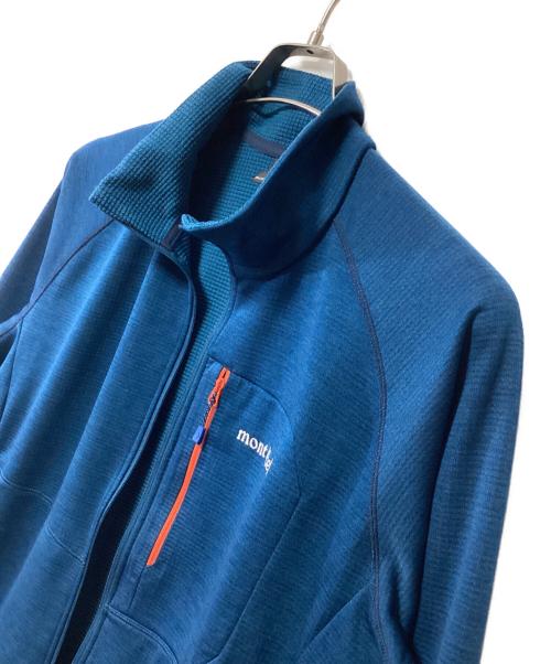 mont-bell（モンベル）mont-bell (モンベル) ジップパーカー ブルー サイズ:Mの古着・服飾アイテム