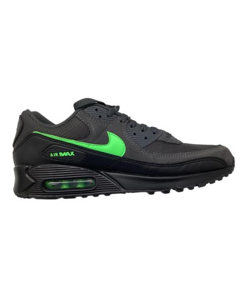 NIKE（ナイキ）NIKE  (ナイキ) AIR MAX 90 ブラック×グリーン サイズ:28.5の古着・服飾アイテム