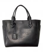 LOEWEロエベ）の古着「トートバッグ」｜ブラック×レッド