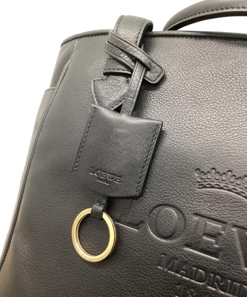 LOEWE（ロエベ）LOEWE (ロエベ) トートバッグ ブラック×レッドの古着・服飾アイテム