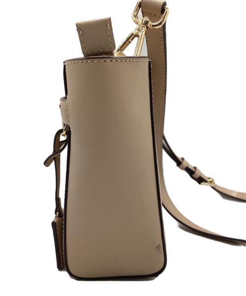 MICHAEL KORS（マイケル・コース）MICHAEL KORS (マイケル・コース) ショルダーバッグ ベージュの古着・服飾アイテム