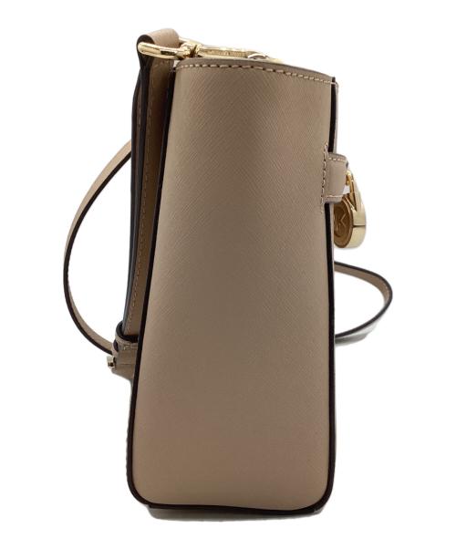 MICHAEL KORS（マイケル・コース）MICHAEL KORS (マイケル・コース) ショルダーバッグ ベージュの古着・服飾アイテム