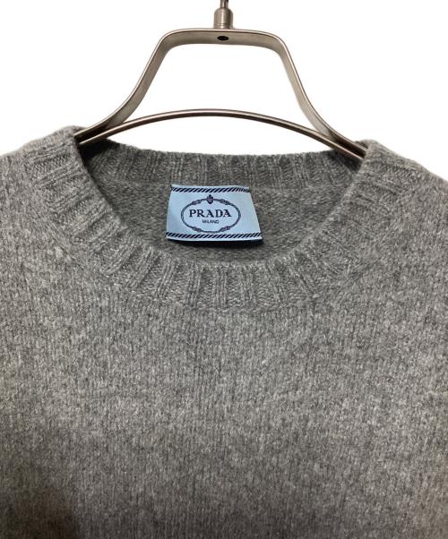 PRADA（プラダ）PRADA (プラダ) 厚手ニット グレー サイズ:44の古着・服飾アイテム
