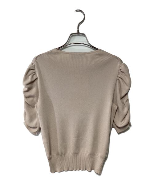 Aveniretoile（アベニールエトワール）Aveniretoile (アベニールエトワール) 薄手ニット ベージュ サイズ:36の古着・服飾アイテム