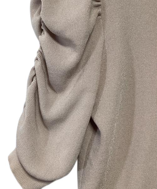 Aveniretoile（アベニールエトワール）Aveniretoile (アベニールエトワール) 薄手ニット ベージュ サイズ:36の古着・服飾アイテム