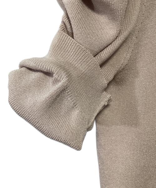 Aveniretoile（アベニールエトワール）Aveniretoile (アベニールエトワール) 薄手ニット ベージュ サイズ:36の古着・服飾アイテム