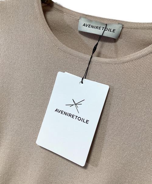 Aveniretoile（アベニールエトワール）Aveniretoile (アベニールエトワール) 薄手ニット ベージュ サイズ:36の古着・服飾アイテム