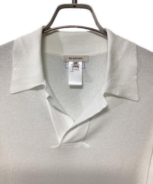 BLAMINK（ブラミンク）BLAMINK (ブラミンク) 薄手ニット アイボリー サイズ:38の古着・服飾アイテム