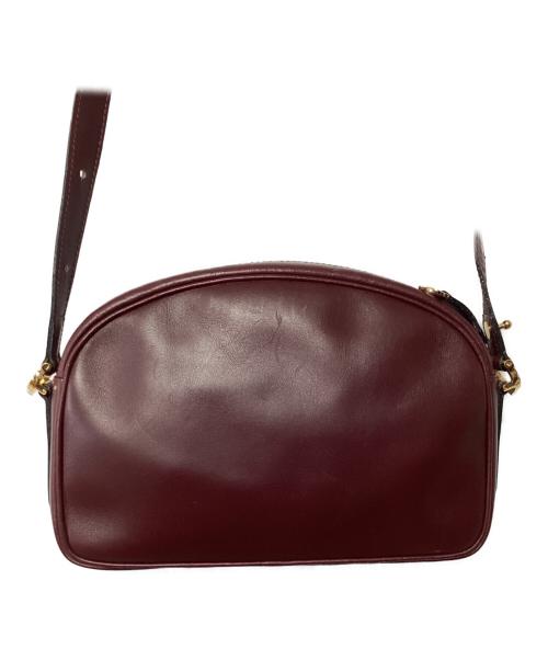Cartier（カルティエ）Cartier (カルティエ) ショルダーバッグ ボルドーの古着・服飾アイテム