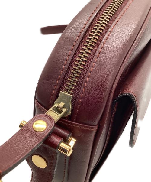 Cartier（カルティエ）Cartier (カルティエ) ショルダーバッグ ボルドーの古着・服飾アイテム
