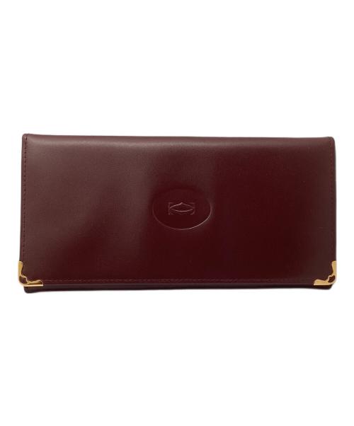 Cartier（カルティエ）Cartier (カルティエ) 長財布 ボルドーの古着・服飾アイテム