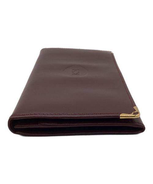 Cartier（カルティエ）Cartier (カルティエ) 長財布 ボルドーの古着・服飾アイテム