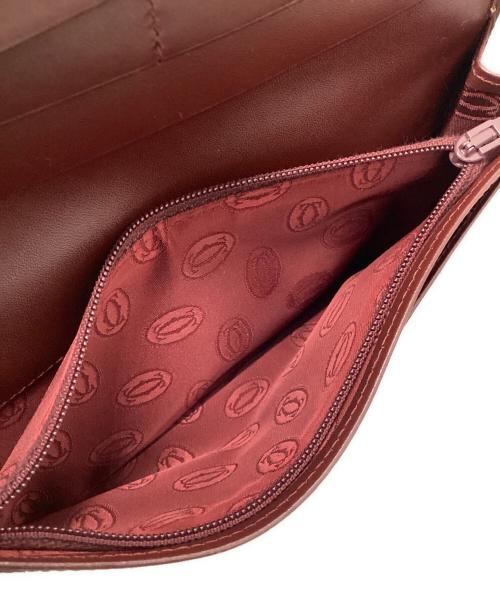Cartier（カルティエ）Cartier (カルティエ) 長財布 ボルドーの古着・服飾アイテム