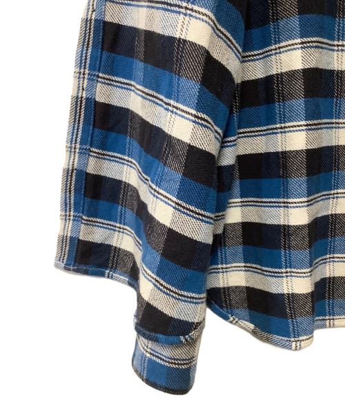 NEIGHBORHOOD（ネイバーフッド）NEIGHBORHOOD (ネイバーフッド) 長袖シャツ ブルー×ホワイト×ブラック サイズ:Mの古着・服飾アイテム
