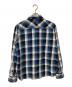 NEIGHBORHOOD (ネイバーフッド) 長袖シャツ ブルー×ホワイト×ブラック サイズ:M：13000円