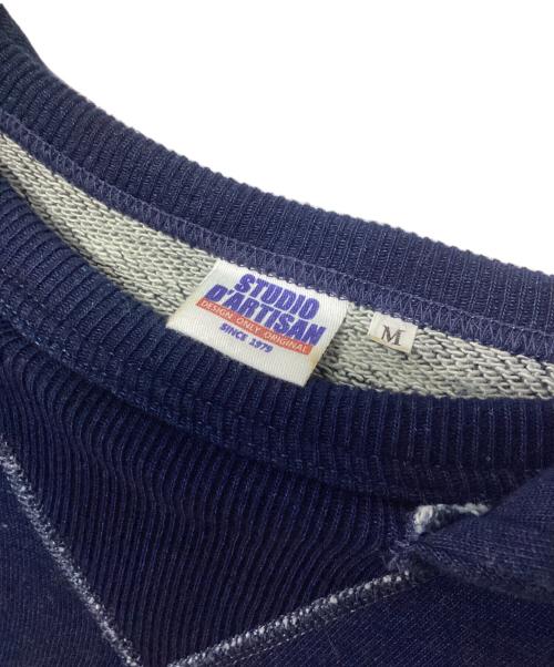 STUDIO D'ARTISAN（ステュディオダルチザン）STUDIO D'ARTISAN (ステュディオダルチザン) パーカー ネイビー サイズ:Mの古着・服飾アイテム