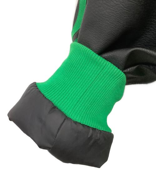 adidas（アディダス）adidas (アディダス) SST ボンバージャケット グリーン×ブラック サイズ:XLの古着・服飾アイテム