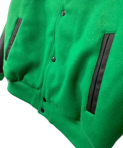 adidas（アディダス）adidas (アディダス) SST ボンバージャケット グリーン×ブラック サイズ:XLの古着・服飾アイテム