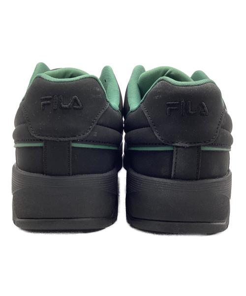 FILA（フィラ）FILA (フィラ) ローカットスニーカー グリーン×ブラック サイズ:23.0の古着・服飾アイテム