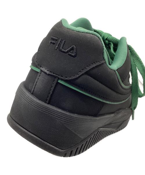 FILA（フィラ）FILA (フィラ) ローカットスニーカー グリーン×ブラック サイズ:23.0の古着・服飾アイテム