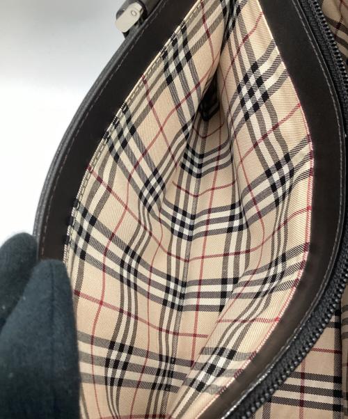 BURBERRY（バーバリー）BURBERRY (バーバリー) トートバッグ ブラックの古着・服飾アイテム