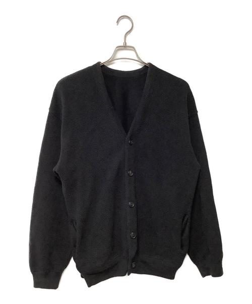crepuscule（クレプスキュール）crepuscule (クレプスキュール) 厚手カーディガン ブラック サイズ:2の古着・服飾アイテム