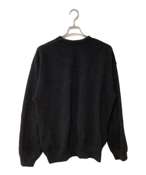 crepuscule（クレプスキュール）crepuscule (クレプスキュール) 厚手カーディガン ブラック サイズ:2の古着・服飾アイテム