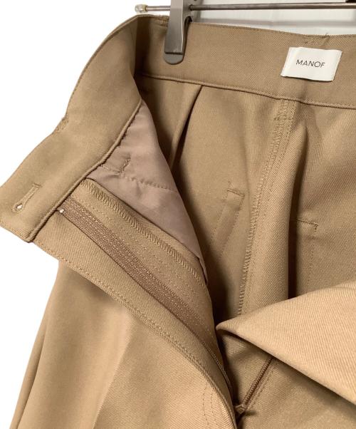 MANOF（マノフ）MANOF (マノフ) パンツ ベージュ サイズ:Sの古着・服飾アイテム