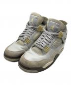）の古着「AIR JORDAN 4 RETRO SE」｜グレー×ベージュ